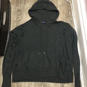 AE RIPPED HOODIE